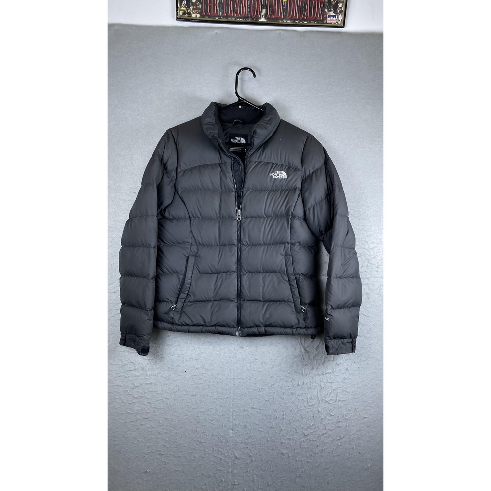 The North Face Jacket Womens Medium Black 700 Down Puffer Full Zip Outdoor‎ Ski